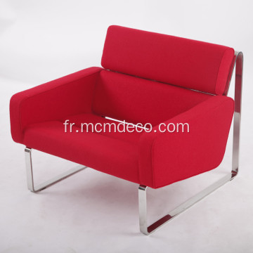 Sofa en tissu rouge Cashmere